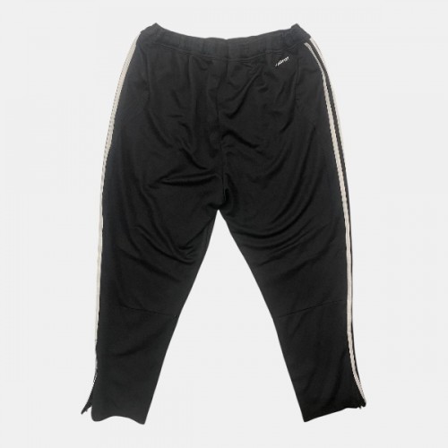Adidas Training Pants Black 3-Stripes XL Pre Owned
